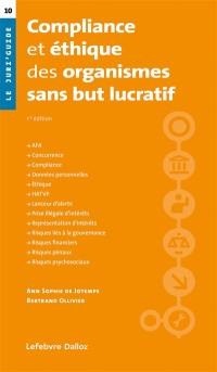 Compliance et éthique des organismes sans but lucratif