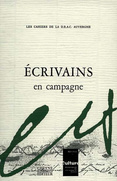 Ecrivains en campagne