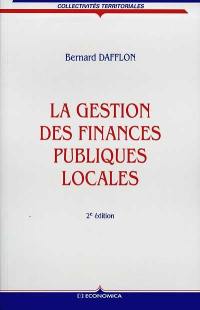 Gestion des finances publiques locales