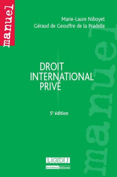 Droit international privé