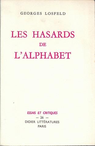 Les Hasards de l'alphabet