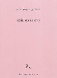 Finir ses restes