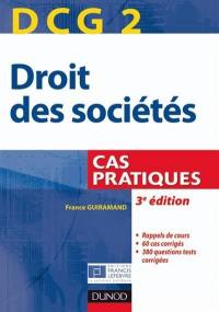 DCG 2, droit des sociétés : cas pratiques