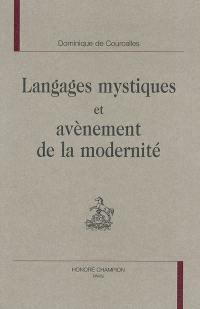 Langages mystiques et avènement de la modernité