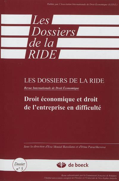 Droit économique et droit de l'entreprise en difficulté : vers un droit négocié de l'entreprise en difficulté