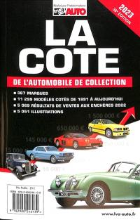 La cote de l'automobile de collection 2023