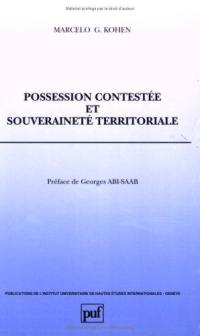 Possession contestée et souveraineté territoriale