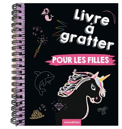 Livre à gratter pour les filles