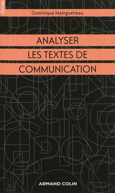 Analyser les textes de communication