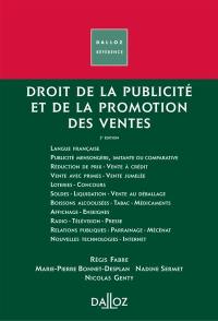 Droit de la publicité et de la promotion des ventes