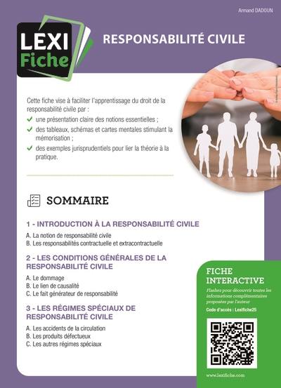 Responsabilité civile