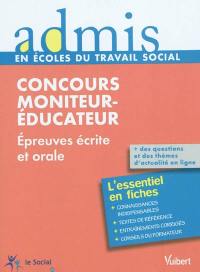 Concours moniteur-éducateur : épreuves écrite et orale