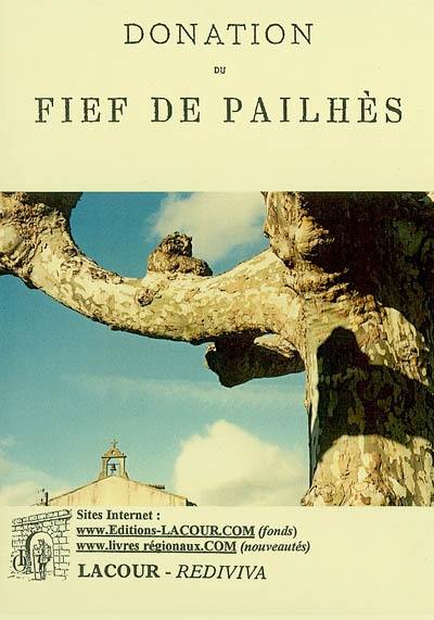 Donation du fief de Pailhès