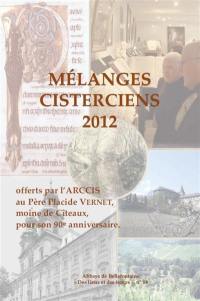 Mélanges cisterciens 2012