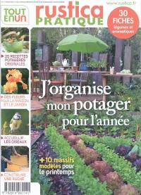 Tout en un Rustica. J'organise mon potager pour l'année : 30 fiches et aromatiques