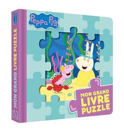 Peppa Pig : mon grand livre puzzle