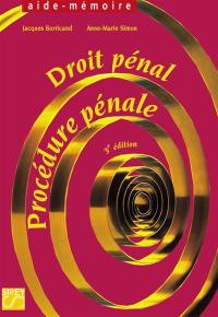 Droit pénal, procédure pénale