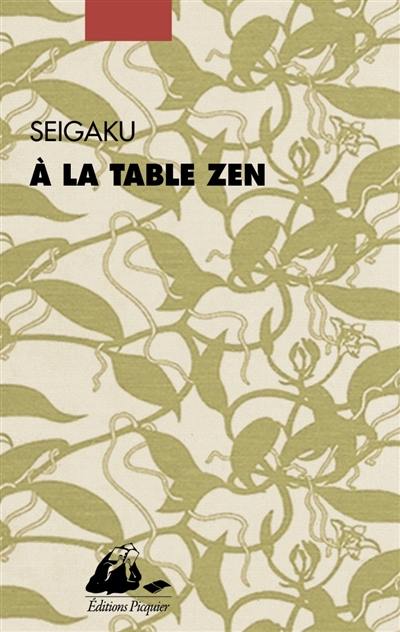 A la table zen