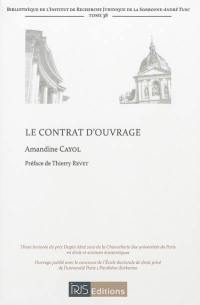 Le contrat d'ouvrage