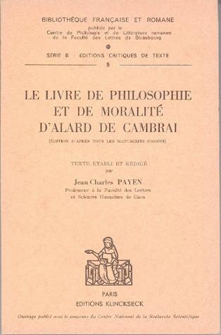 Le Livre de philosophie et de moralité