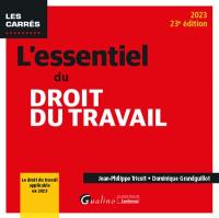 L'essentiel du droit du travail : 2023