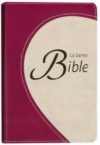 La sainte Bible, Ancien et Nouveau Testament : version Segond, 1910 : duotone framboise