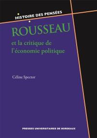 Rousseau et la critique de l'économie politique