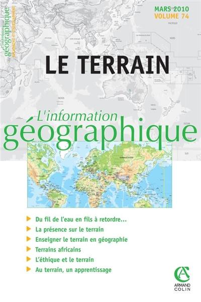 Information géographique (L'), n° 74-1. Le terrain