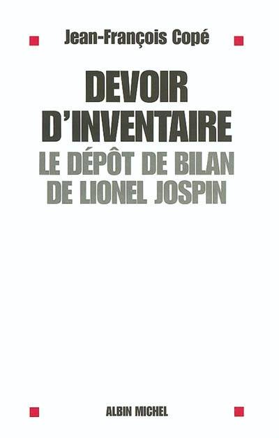 Devoir d'inventaire : le dépôt de bilan de Lionel Jospin