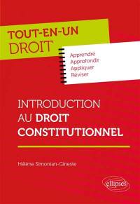 Introduction au droit constitutionnel