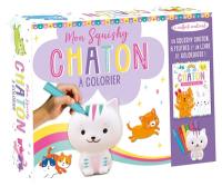 Chaton : mon squishy à colorier