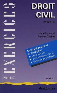 Droit civil : obligations