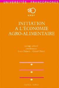 Initiation à l'économie agro-alimentaire