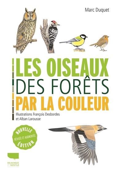 Les oiseaux des forêts par la couleur