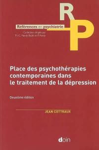 Place des psychothérapies contemporaines dans le traitement de la dépression