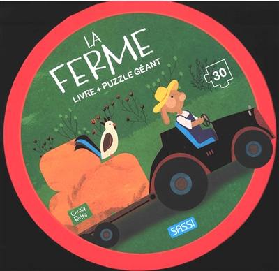 La ferme : livre + puzzle géant