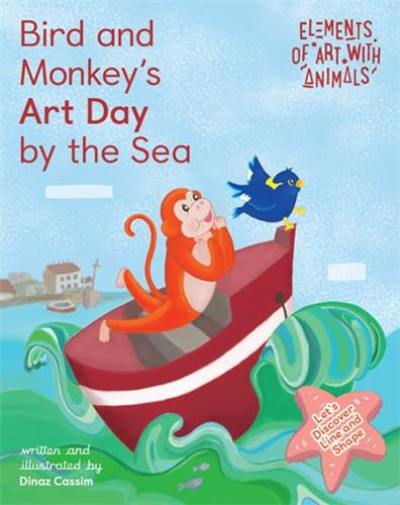 Birds and Monkey´s Art Day by the Sea