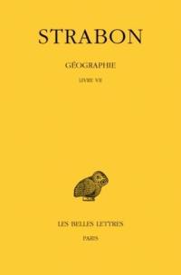 Géographie. Vol. 4. Livre VII