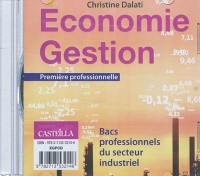 Economie-gestion, première professionnelle : bacs professionnels du secteur industriel