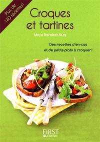 Croques et tartines : des recettes d'en-cas et de petits plats à croquer !