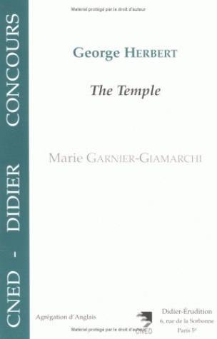 George Herbert : The Temple