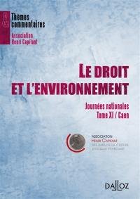 Le droit et l'environnement