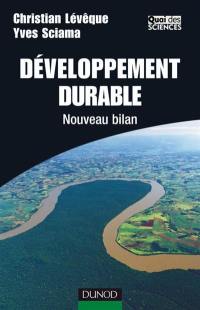 Développement durable : nouveau bilan