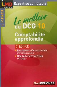 Le meilleur du DCG 10, comptabilité approfondie : licence