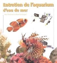 Entretien de l'aquarium d'eau de mer