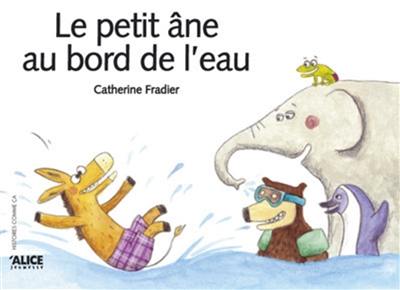 Le petit âne au bord de l'eau