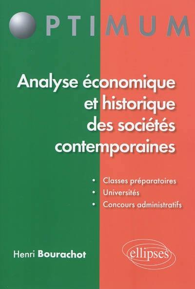 Analyse économique et historique des sociétés contemporaines