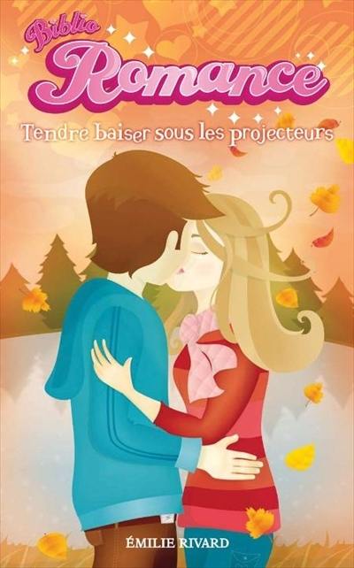 Tendre baiser sous les projecteurs