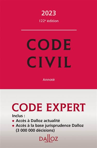 Code civil 2023