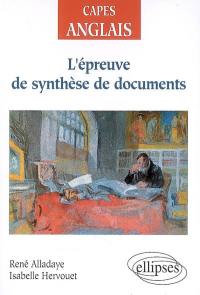 L'épreuve de synthèse de documents